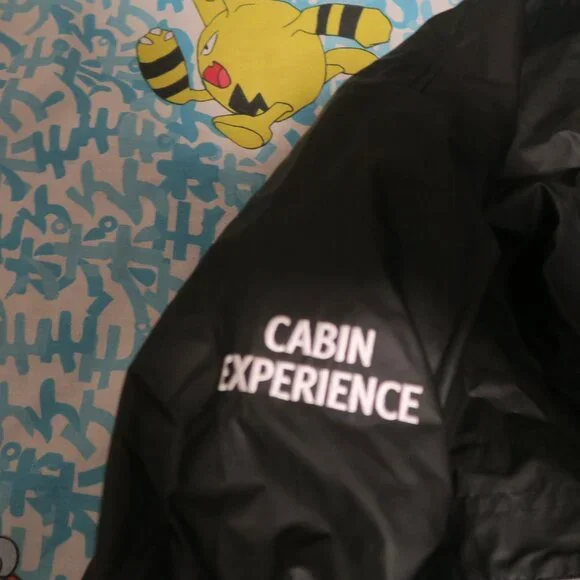 Delta Cabin Experience New Englander Rain Jacket Waterproof Black Small